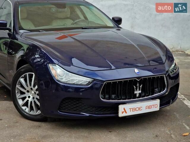 Мазерати Гибли 2014 в Одессе на Automoto.ua Синий Мазерати Гибли, объемом двигателя 2.98 л и пробегом 163 тыс. км за 18490 $, фото 17 на Automoto.ua