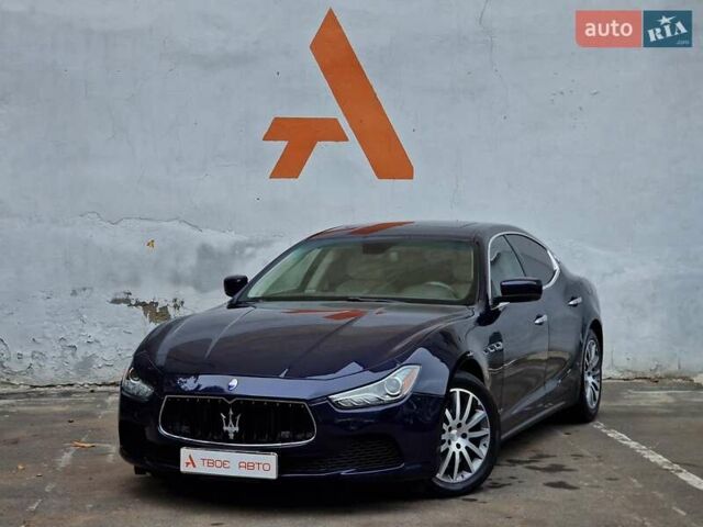 Мазерати Гибли 2014 в Одессе на Automoto.ua Синий Мазерати Гибли, объемом двигателя 2.98 л и пробегом 163 тыс. км за 18490 $, фото 7 на Automoto.ua