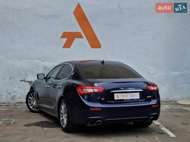 Мазерати Гибли 2014 в Одессе на Automoto.ua Синий Мазерати Гибли, объемом двигателя 2.98 л и пробегом 163 тыс. км за 18490 $, фото 24 на Automoto.ua