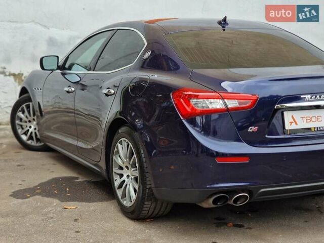 Мазерати Гибли 2014 в Одессе на Automoto.ua Синий Мазерати Гибли, объемом двигателя 2.98 л и пробегом 163 тыс. км за 18490 $, фото 27 на Automoto.ua