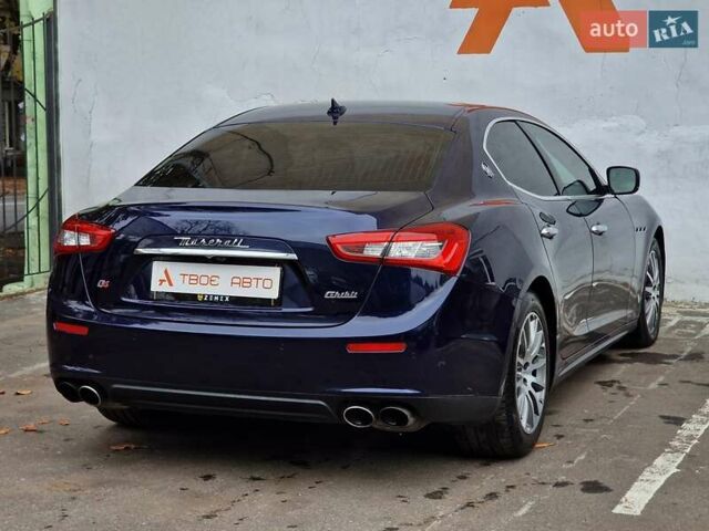 Мазерати Гибли 2014 в Одессе на Automoto.ua Синий Мазерати Гибли, объемом двигателя 2.98 л и пробегом 163 тыс. км за 18490 $, фото 39 на Automoto.ua