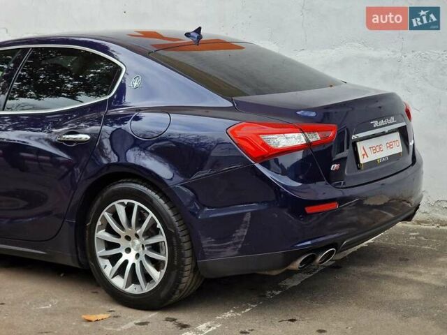 Мазерати Гибли 2014 в Одессе на Automoto.ua Синий Мазерати Гибли, объемом двигателя 2.98 л и пробегом 163 тыс. км за 18490 $, фото 23 на Automoto.ua