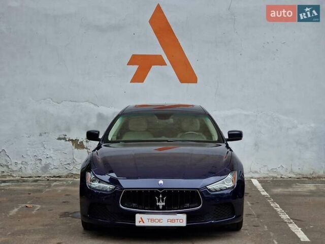 Мазерати Гибли 2014 в Одессе на Automoto.ua Синий Мазерати Гибли, объемом двигателя 2.98 л и пробегом 163 тыс. км за 18490 $, фото 1 на Automoto.ua