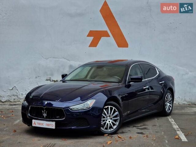 Мазерати Гибли 2014 в Одессе на Automoto.ua Синий Мазерати Гибли, объемом двигателя 2.98 л и пробегом 163 тыс. км за 18490 $, фото 8 на Automoto.ua