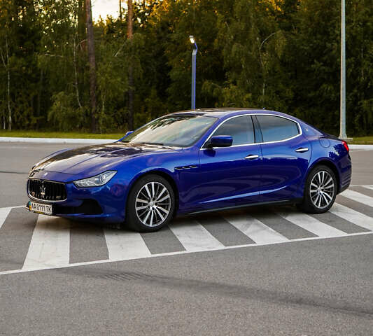 Синій Мазераті Ghibli, об'ємом двигуна 2.78 л та пробігом 113 тис. км за 23000 $, фото 5 на Automoto.ua