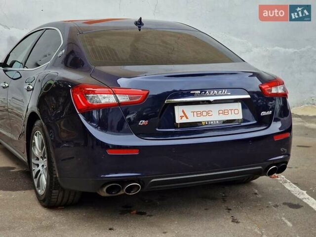 Мазерати Гибли 2014 в Одессе на Automoto.ua Синий Мазерати Гибли, объемом двигателя 2.98 л и пробегом 163 тыс. км за 18490 $, фото 28 на Automoto.ua