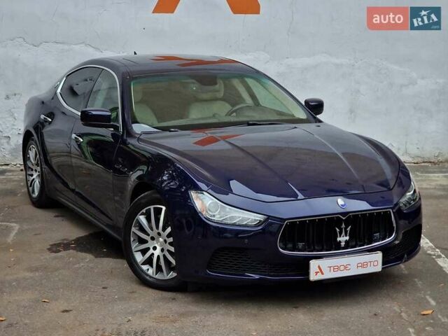 Мазерати Гибли 2014 в Одессе на Automoto.ua Синий Мазерати Гибли, объемом двигателя 2.98 л и пробегом 163 тыс. км за 18490 $, фото 14 на Automoto.ua