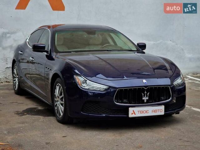 Мазерати Гибли 2014 в Одессе на Automoto.ua Синий Мазерати Гибли, объемом двигателя 2.98 л и пробегом 163 тыс. км за 18490 $, фото 6 на Automoto.ua