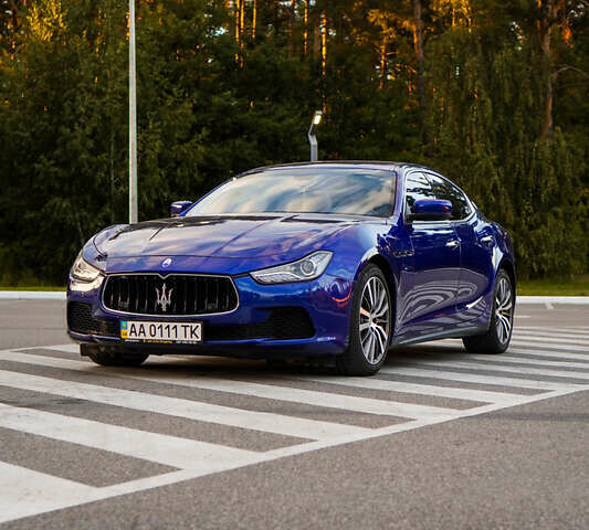 Синій Мазераті Ghibli, об'ємом двигуна 2.78 л та пробігом 113 тис. км за 23000 $, фото 1 на Automoto.ua