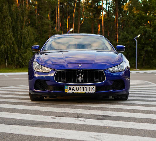 Синій Мазераті Ghibli, об'ємом двигуна 2.78 л та пробігом 113 тис. км за 23000 $, фото 2 на Automoto.ua