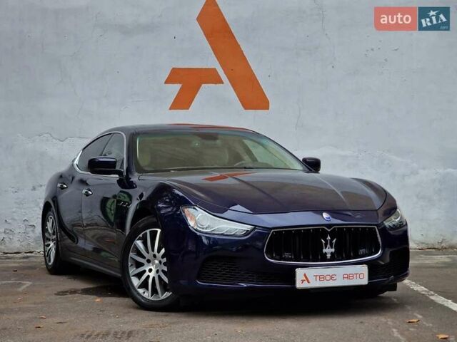 Мазерати Гибли 2014 в Одессе на Automoto.ua Синий Мазерати Гибли, объемом двигателя 2.98 л и пробегом 163 тыс. км за 18490 $, фото 15 на Automoto.ua