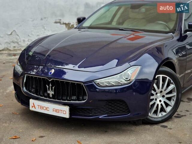 Мазерати Гибли 2014 в Одессе на Automoto.ua Синий Мазерати Гибли, объемом двигателя 2.98 л и пробегом 163 тыс. км за 18490 $, фото 11 на Automoto.ua