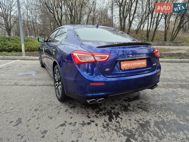 Синий Мазерати Гибли, объемом двигателя 2.99 л и пробегом 149 тыс. км за 26500 $, фото 7 на Automoto.ua