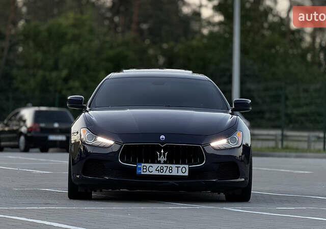 Синій Мазераті Ghibli, об'ємом двигуна 2.98 л та пробігом 145 тис. км за 15999 $, фото 1 на Automoto.ua