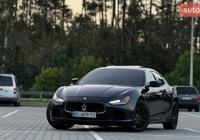 Синій Мазераті Ghibli, об'ємом двигуна 2.98 л та пробігом 145 тис. км за 15999 $, фото 3 на Automoto.ua