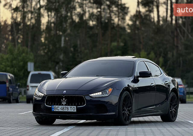 Синій Мазераті Ghibli, об'ємом двигуна 2.98 л та пробігом 145 тис. км за 15999 $, фото 2 на Automoto.ua