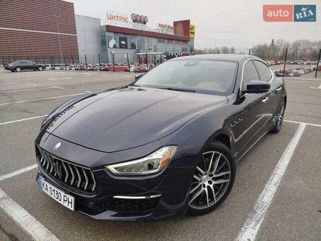 Синій Мазераті Ghibli, об'ємом двигуна 2.98 л та пробігом 62 тис. км за 45000 $, фото 1 на Automoto.ua