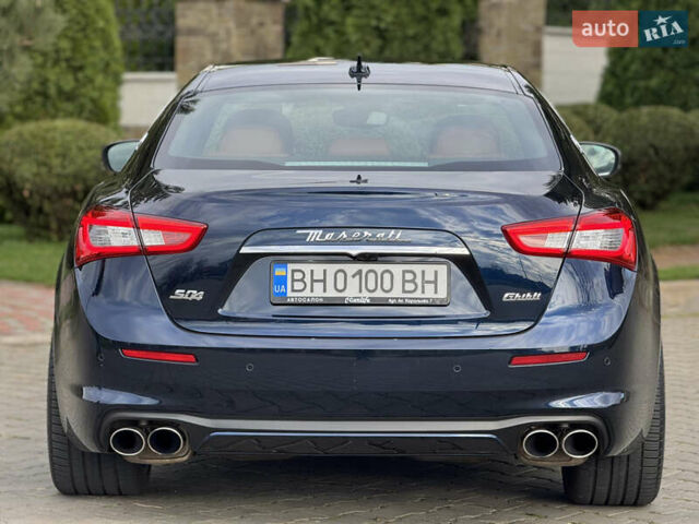 Синий Мазерати Гибли, объемом двигателя 2.98 л и пробегом 20 тыс. км за 42000 $, фото 14 на Automoto.ua