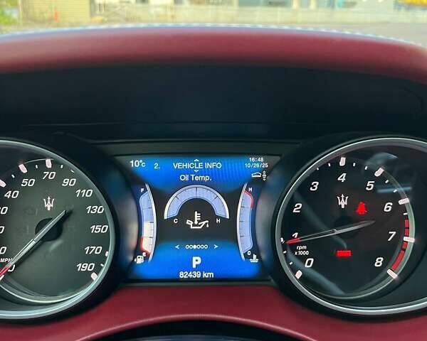 Белый Мазерати Леванте, объемом двигателя 3 л и пробегом 82 тыс. км за 40000 $, фото 63 на Automoto.ua