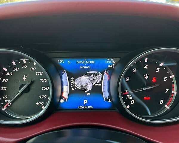 Белый Мазерати Леванте, объемом двигателя 3 л и пробегом 82 тыс. км за 40000 $, фото 65 на Automoto.ua