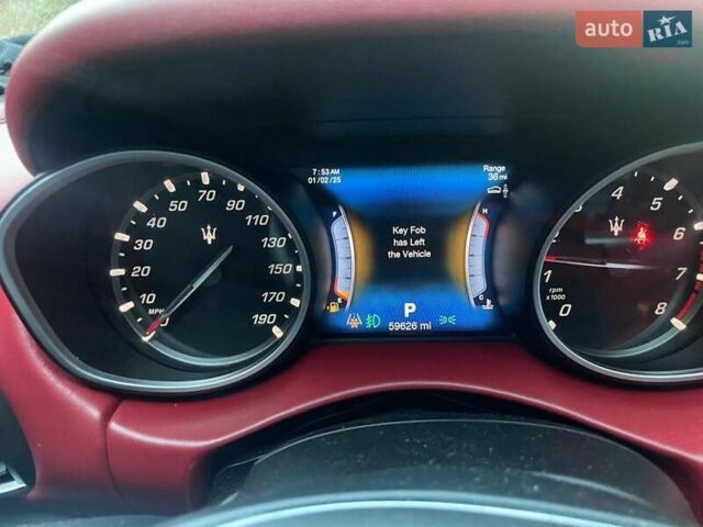 Черный Мазерати Леванте, объемом двигателя 2.98 л и пробегом 96 тыс. км за 7700 $, фото 7 на Automoto.ua