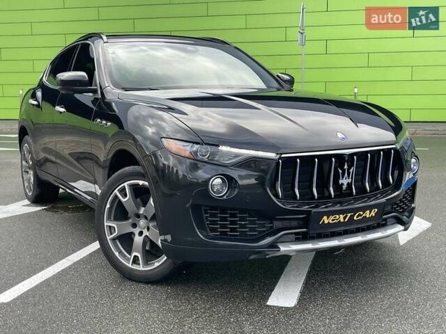 Черный Мазерати Леванте, объемом двигателя 3 л и пробегом 98 тыс. км за 32900 $, фото 2 на Automoto.ua