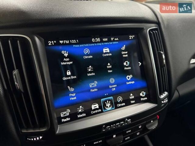Мазераті Леванте 2017 у Києві на Automoto.ua Чорний Мазераті Леванте, об'ємом двигуна 2.98 л та пробігом 62 тис. км за 33990 $, фото 21 на Automoto.ua
