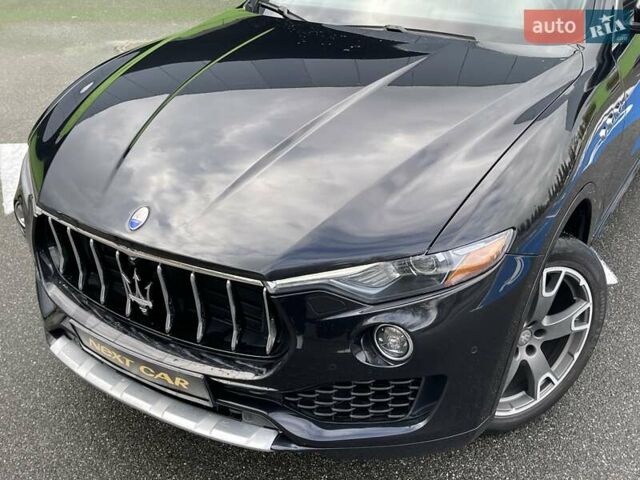 Черный Мазерати Леванте, объемом двигателя 3 л и пробегом 98 тыс. км за 32900 $, фото 4 на Automoto.ua