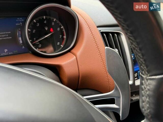 Черный Мазерати Леванте, объемом двигателя 2.98 л и пробегом 47 тыс. км за 34990 $, фото 22 на Automoto.ua