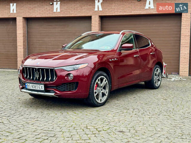Красный Мазерати Леванте, объемом двигателя 2.98 л и пробегом 125 тыс. км за 29000 $, фото 2 на Automoto.ua