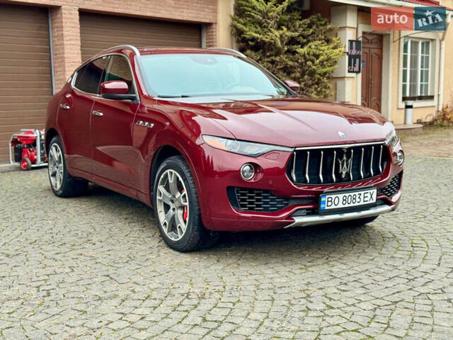 Красный Мазерати Леванте, объемом двигателя 2.98 л и пробегом 125 тыс. км за 29000 $, фото 1 на Automoto.ua