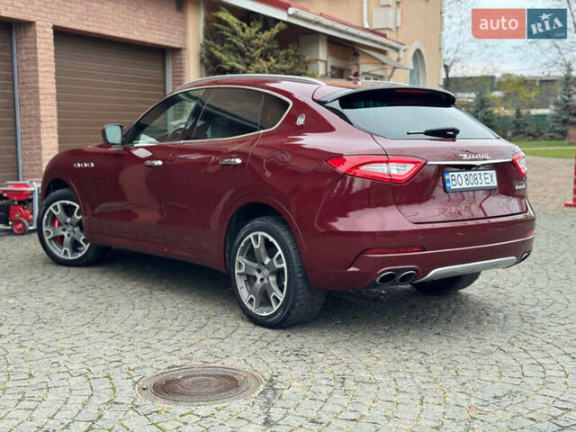 Красный Мазерати Леванте, объемом двигателя 2.98 л и пробегом 125 тыс. км за 29000 $, фото 4 на Automoto.ua