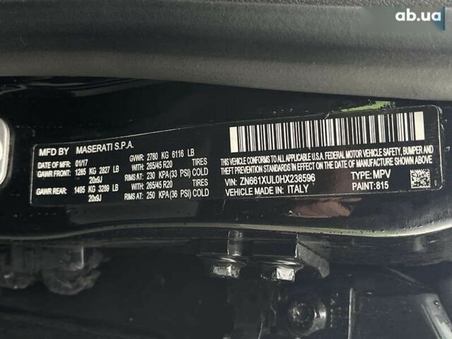 Мазерати Леванте, объемом двигателя 3 л и пробегом 98 тыс. км за 32900 $, фото 21 на Automoto.ua