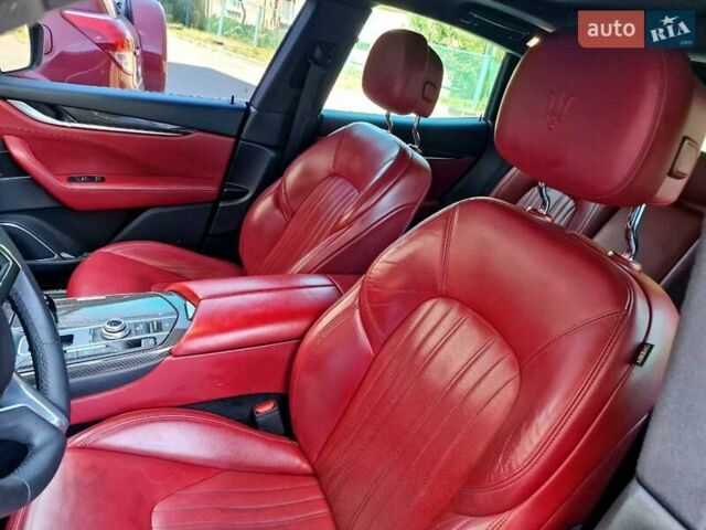 Синий Мазерати Леванте, объемом двигателя 2.98 л и пробегом 117 тыс. км за 34000 $, фото 9 на Automoto.ua