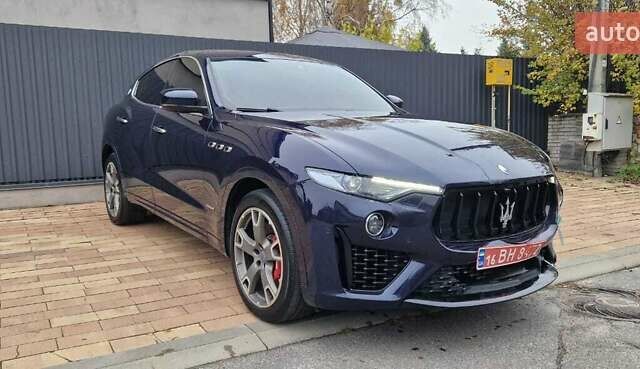 Синий Мазерати Леванте, объемом двигателя 2.99 л и пробегом 98 тыс. км за 30993 $, фото 6 на Automoto.ua