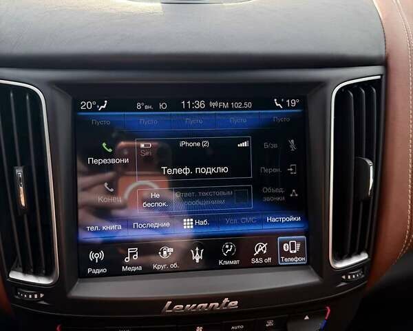 Синий Мазерати Леванте, объемом двигателя 2.99 л и пробегом 66 тыс. км за 49000 $, фото 27 на Automoto.ua