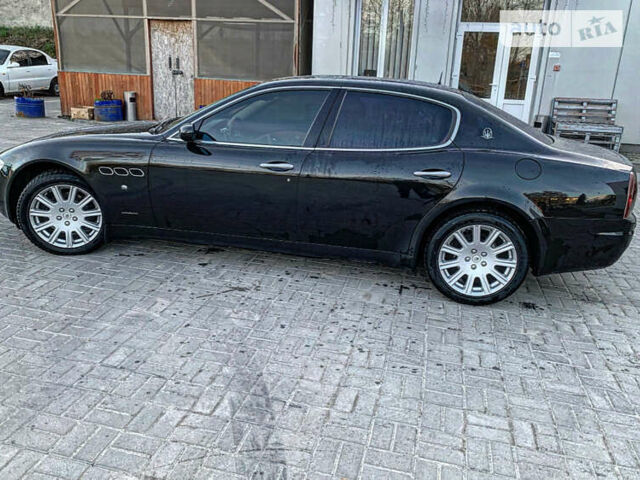 Чорний Мазераті Quattroporte, об'ємом двигуна 4.2 л та пробігом 52 тис. км за 17777 $, фото 16 на Automoto.ua