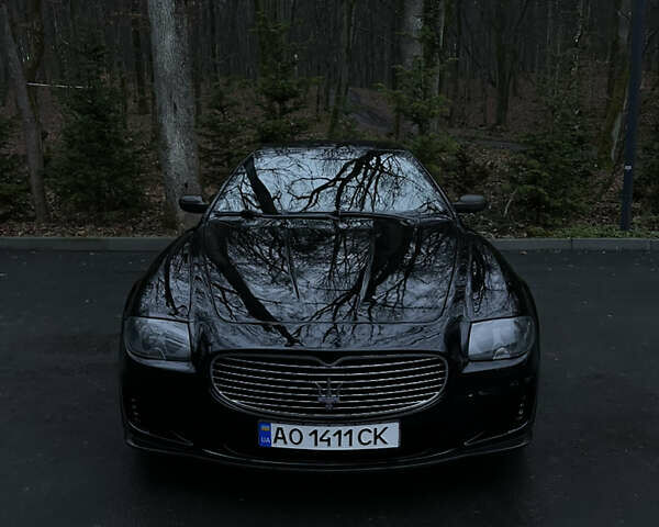 Черный Мазерати Кватропорте, объемом двигателя 4.24 л и пробегом 88 тыс. км за 13300 $, фото 1 на Automoto.ua