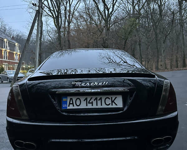 Черный Мазерати Кватропорте, объемом двигателя 4.24 л и пробегом 88 тыс. км за 13300 $, фото 9 на Automoto.ua