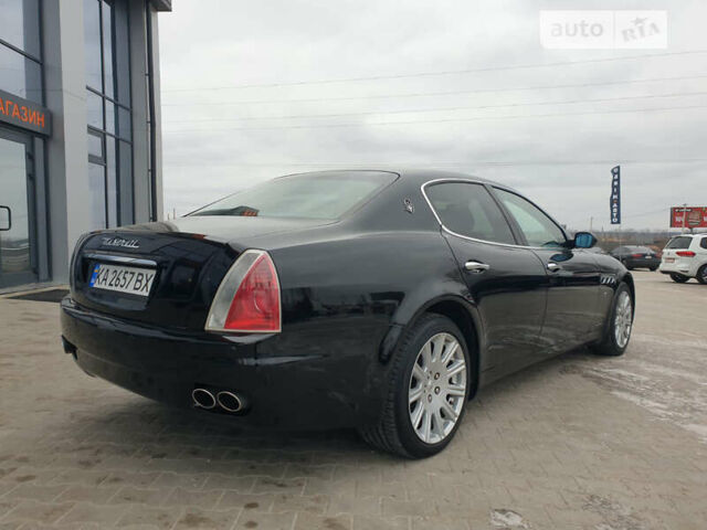 Чорний Мазераті Quattroporte, об'ємом двигуна 4.24 л та пробігом 62 тис. км за 11999 $, фото 5 на Automoto.ua