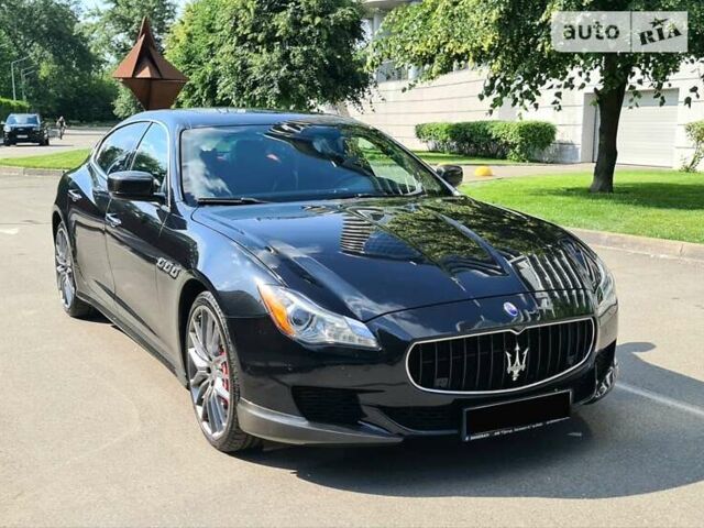 Чорний Мазераті Quattroporte, об'ємом двигуна 3.8 л та пробігом 55 тис. км за 45555 $, фото 2 на Automoto.ua