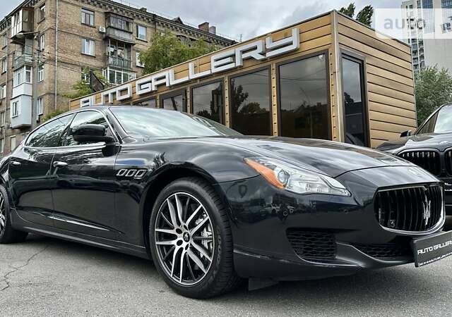 Чорний Мазераті Quattroporte, об'ємом двигуна 3.8 л та пробігом 55 тис. км за 49990 $, фото 2 на Automoto.ua