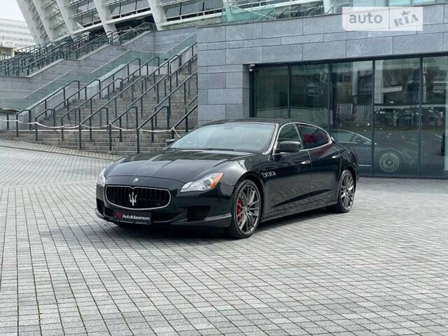 Чорний Мазераті Quattroporte, об'ємом двигуна 3.8 л та пробігом 57 тис. км за 34999 $, фото 2 на Automoto.ua