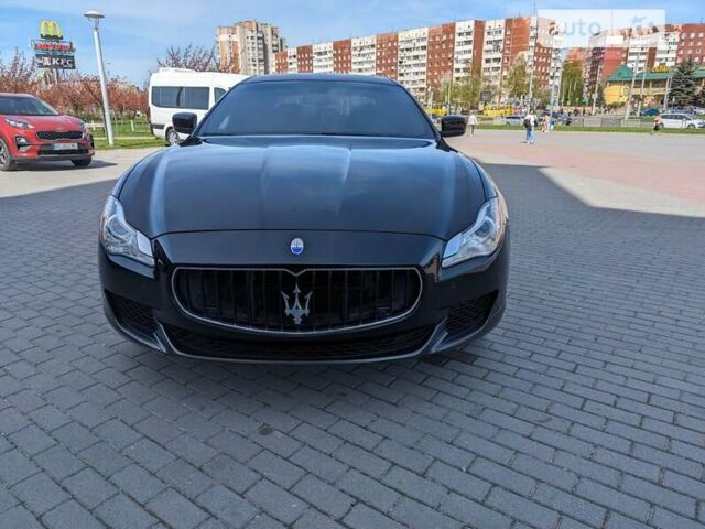 Чорний Мазераті Quattroporte, об'ємом двигуна 2.98 л та пробігом 59 тис. км за 35900 $, фото 12 на Automoto.ua