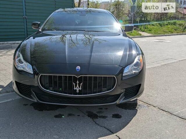 Чорний Мазераті Quattroporte, об'ємом двигуна 2.98 л та пробігом 59 тис. км за 35900 $, фото 3 на Automoto.ua