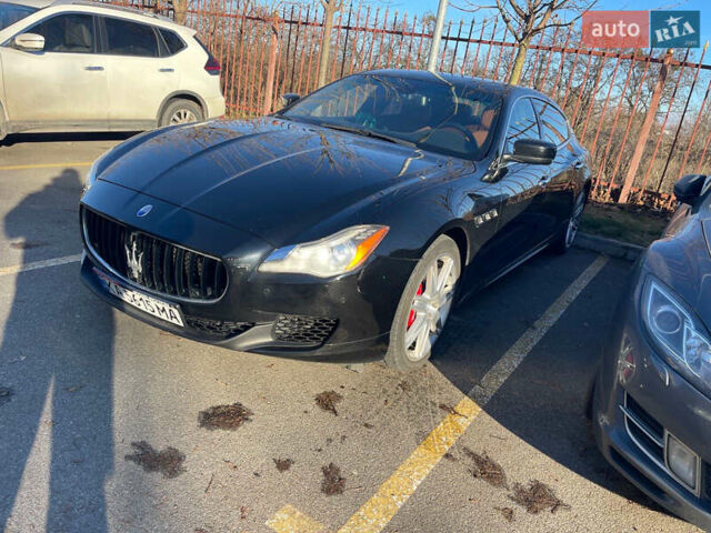 Черный Мазерати Кватропорте, объемом двигателя 2.98 л и пробегом 145 тыс. км за 42000 $, фото 1 на Automoto.ua