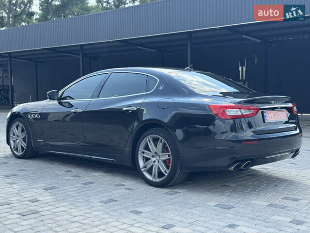 Чорний Мазераті Quattroporte, об'ємом двигуна 2.99 л та пробігом 89 тис. км за 32500 $, фото 5 на Automoto.ua