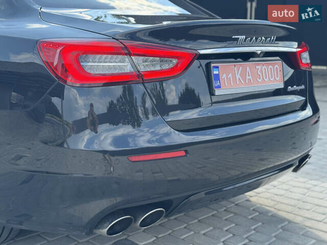Чорний Мазераті Quattroporte, об'ємом двигуна 2.99 л та пробігом 89 тис. км за 32500 $, фото 4 на Automoto.ua
