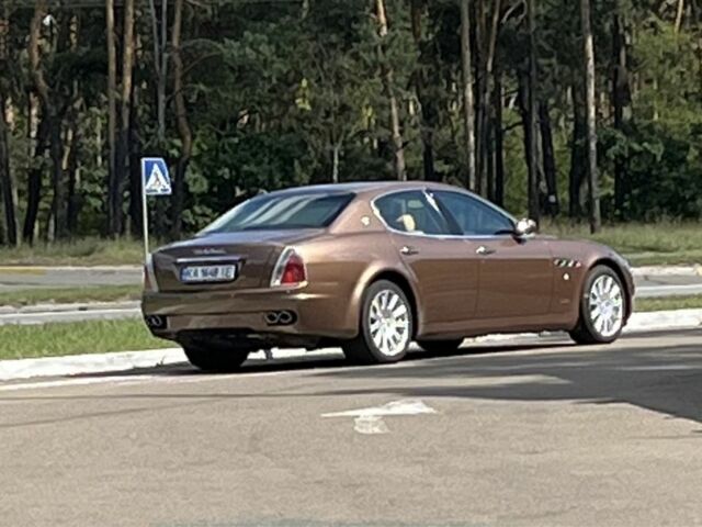 Коричневий Мазераті Quattroporte, об'ємом двигуна 0.42 л та пробігом 118 тис. км за 11500 $, фото 8 на Automoto.ua