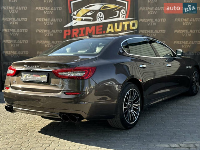 Коричневий Мазераті Quattroporte, об'ємом двигуна 3 л та пробігом 78 тис. км за 25000 $, фото 24 на Automoto.ua